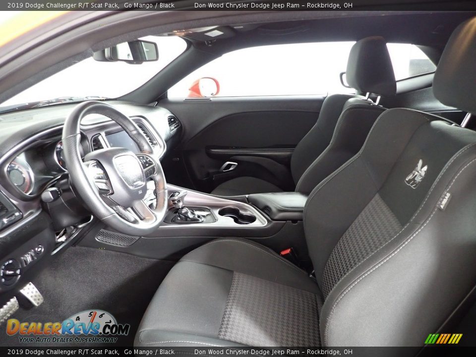2019 Dodge Challenger R/T Scat Pack Go Mango / Black Photo #20