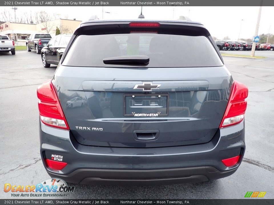 2021 Chevrolet Trax LT AWD Shadow Gray Metallic / Jet Black Photo #4