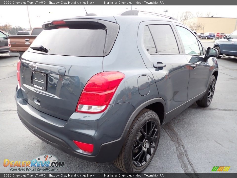 2021 Chevrolet Trax LT AWD Shadow Gray Metallic / Jet Black Photo #6