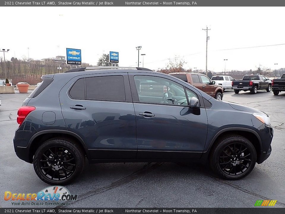 2021 Chevrolet Trax LT AWD Shadow Gray Metallic / Jet Black Photo #7