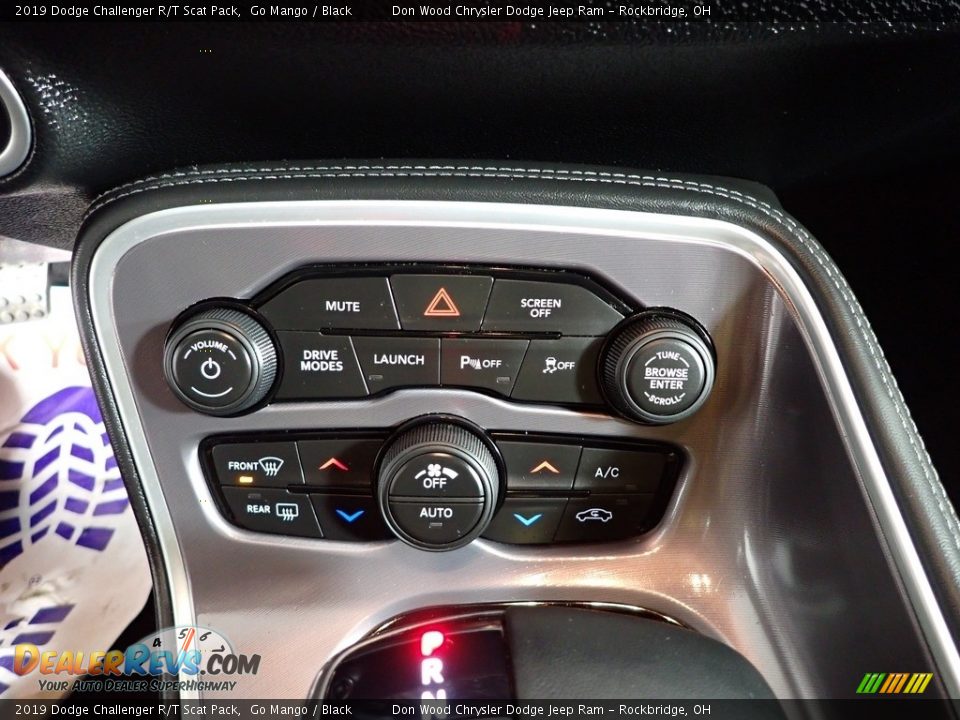 2019 Dodge Challenger R/T Scat Pack Go Mango / Black Photo #25
