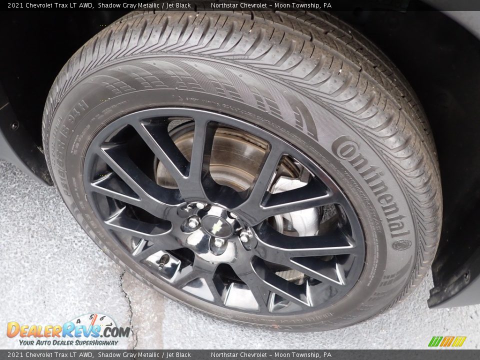 2021 Chevrolet Trax LT AWD Shadow Gray Metallic / Jet Black Photo #10