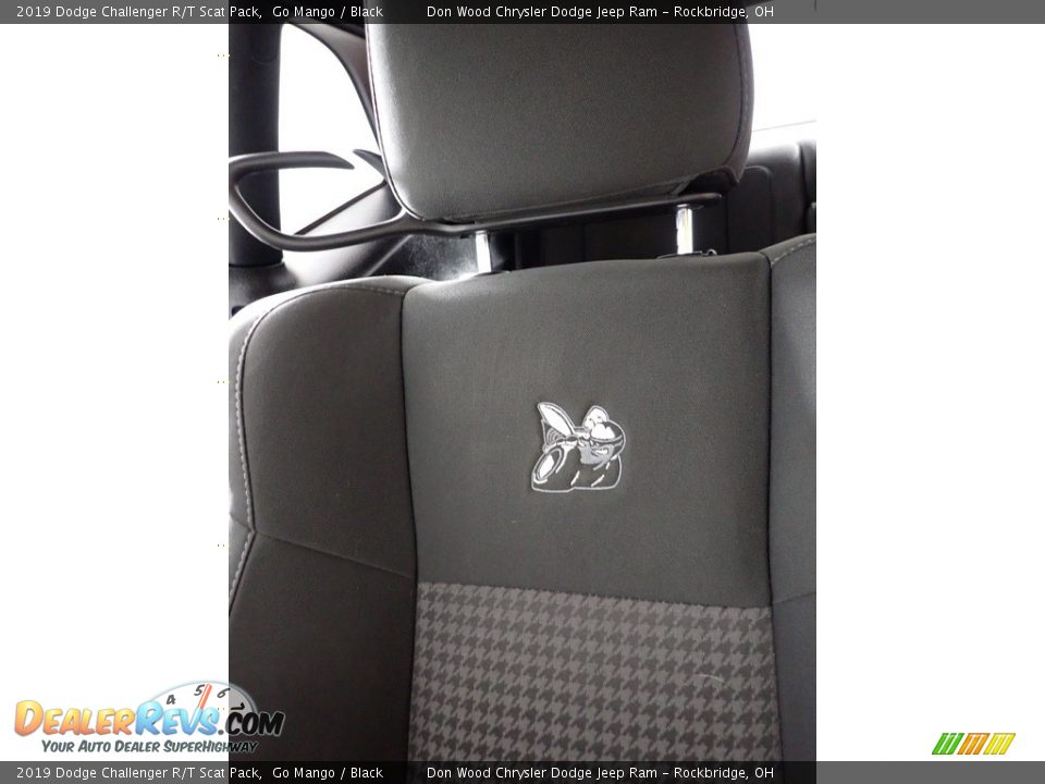 2019 Dodge Challenger R/T Scat Pack Go Mango / Black Photo #29