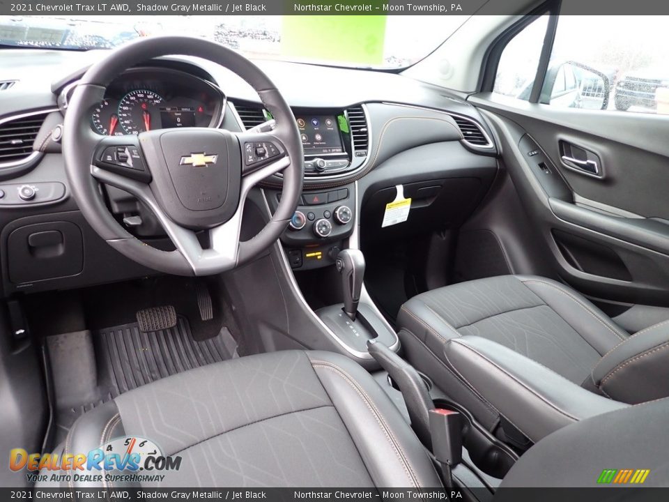 Jet Black Interior - 2021 Chevrolet Trax LT AWD Photo #15