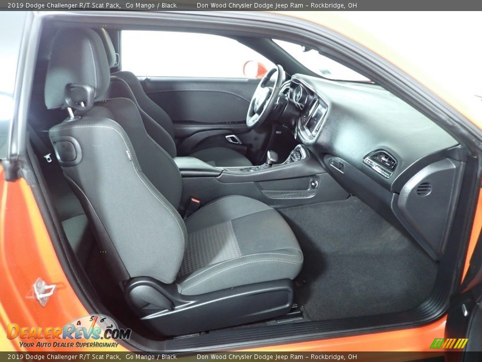 2019 Dodge Challenger R/T Scat Pack Go Mango / Black Photo #32