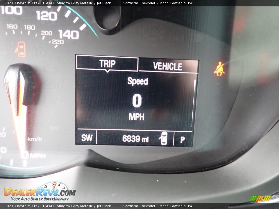 2021 Chevrolet Trax LT AWD Shadow Gray Metallic / Jet Black Photo #19