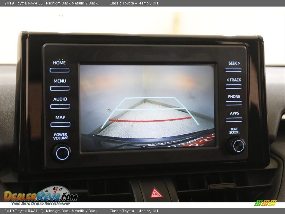 2019 Toyota RAV4 LE Midnight Black Metallic / Black Photo #11