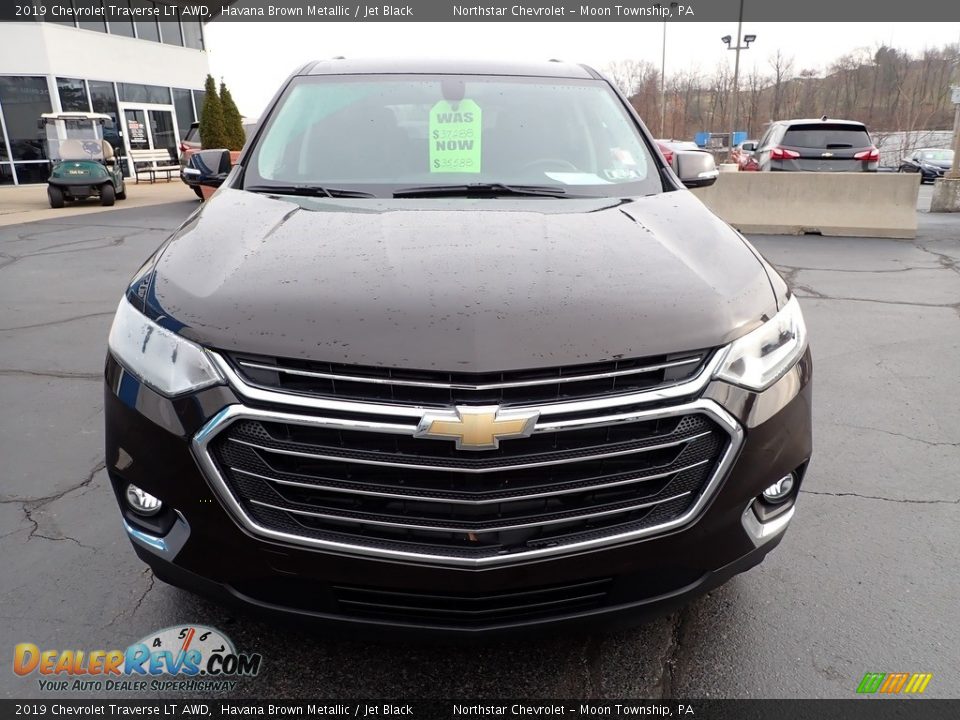 2019 Chevrolet Traverse LT AWD Havana Brown Metallic / Jet Black Photo #12