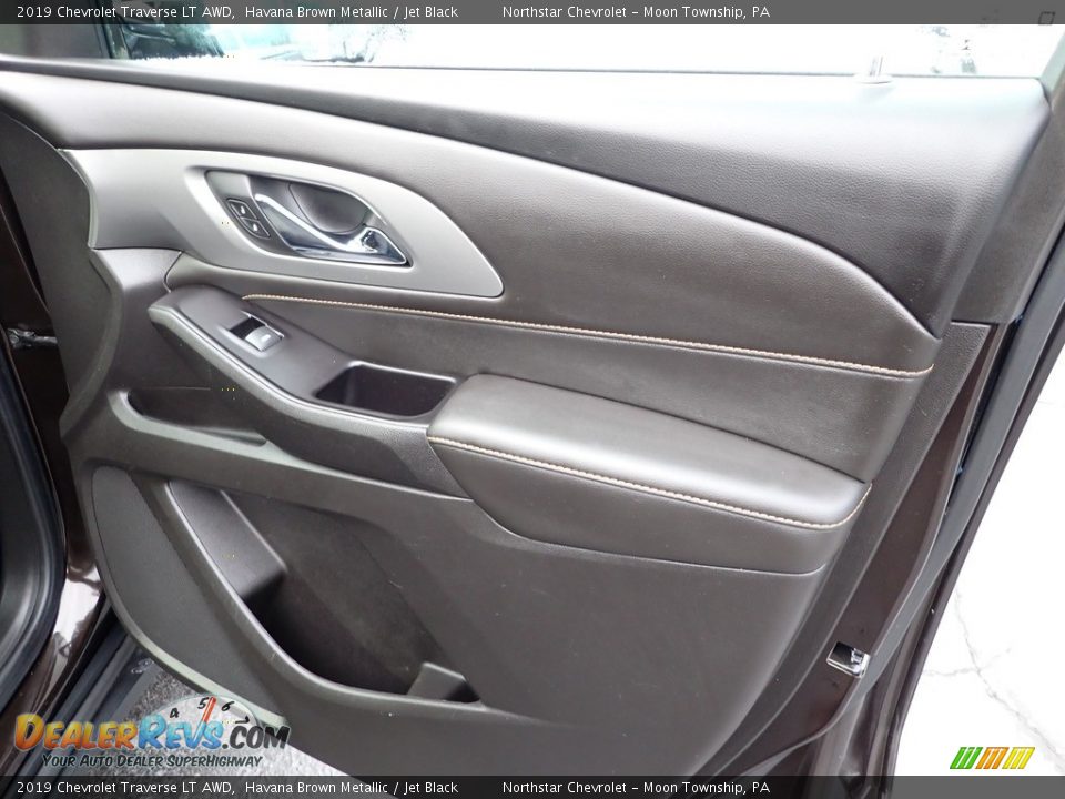 2019 Chevrolet Traverse LT AWD Havana Brown Metallic / Jet Black Photo #16