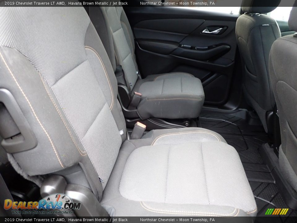 2019 Chevrolet Traverse LT AWD Havana Brown Metallic / Jet Black Photo #17