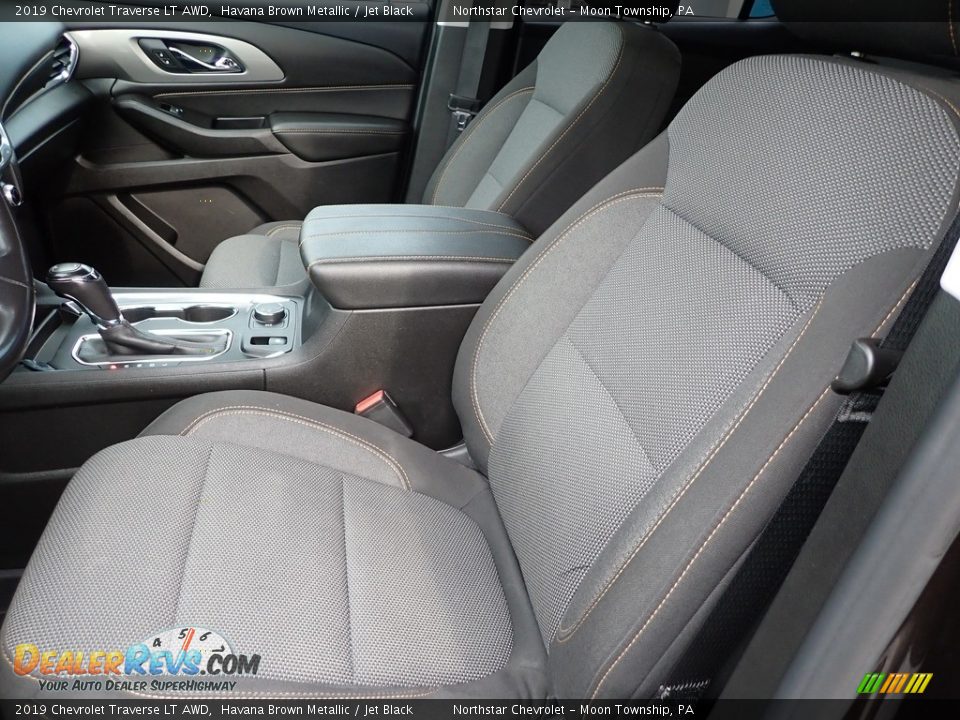 2019 Chevrolet Traverse LT AWD Havana Brown Metallic / Jet Black Photo #19