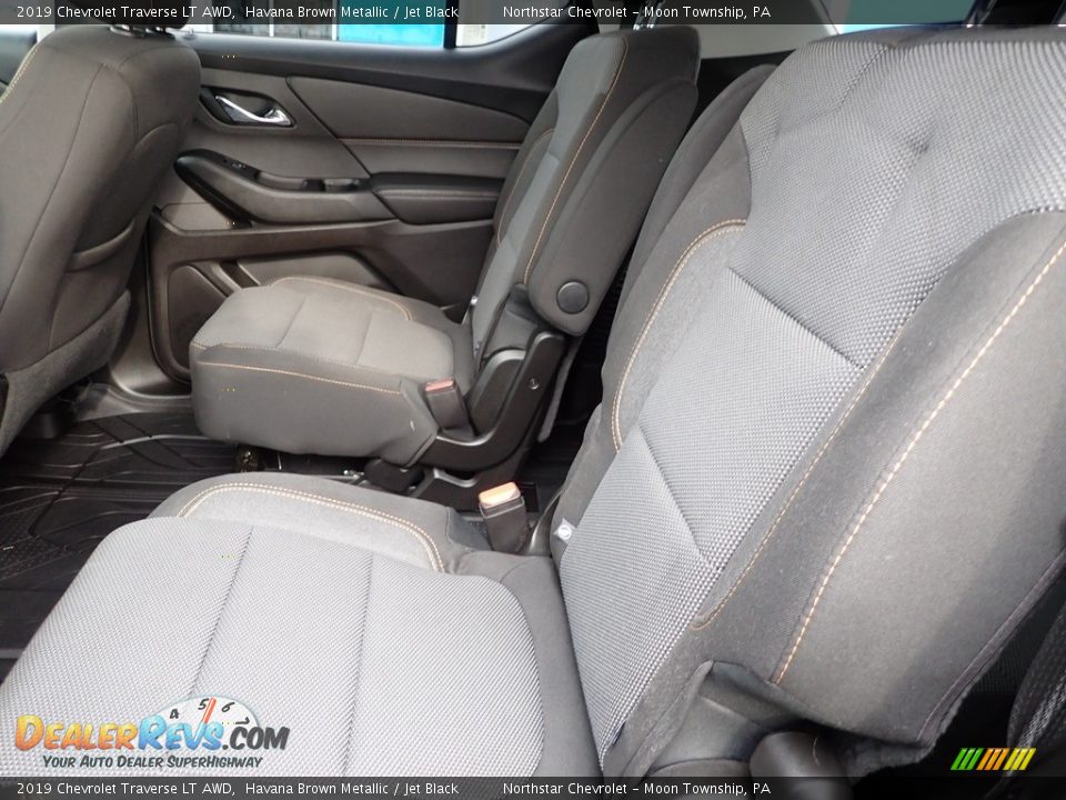 2019 Chevrolet Traverse LT AWD Havana Brown Metallic / Jet Black Photo #20