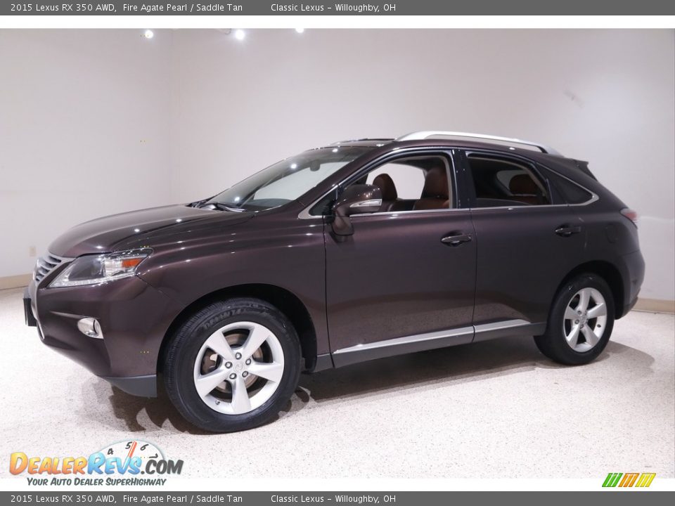 Front 3/4 View of 2015 Lexus RX 350 AWD Photo #3