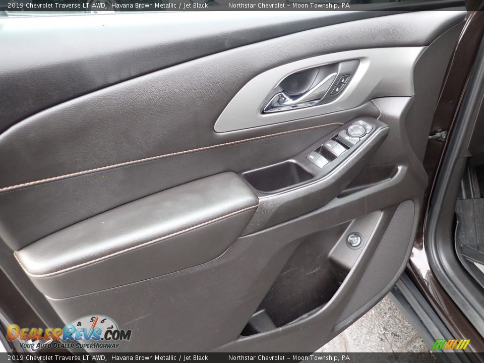 2019 Chevrolet Traverse LT AWD Havana Brown Metallic / Jet Black Photo #23