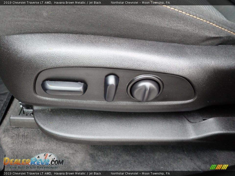 2019 Chevrolet Traverse LT AWD Havana Brown Metallic / Jet Black Photo #24