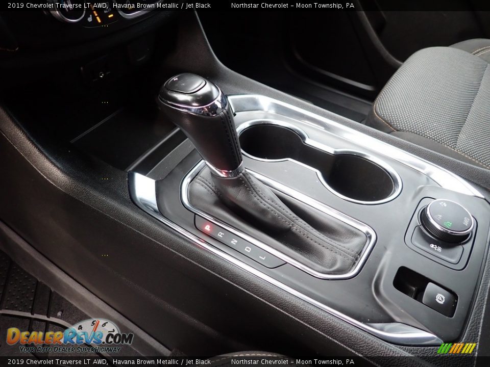 2019 Chevrolet Traverse LT AWD Havana Brown Metallic / Jet Black Photo #25