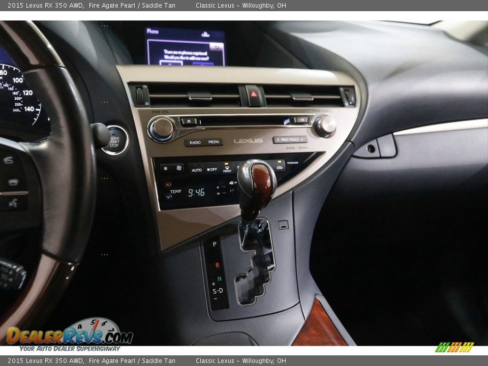 2015 Lexus RX 350 AWD Shifter Photo #12