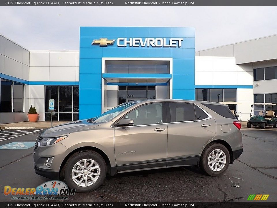 2019 Chevrolet Equinox LT AWD Pepperdust Metallic / Jet Black Photo #1