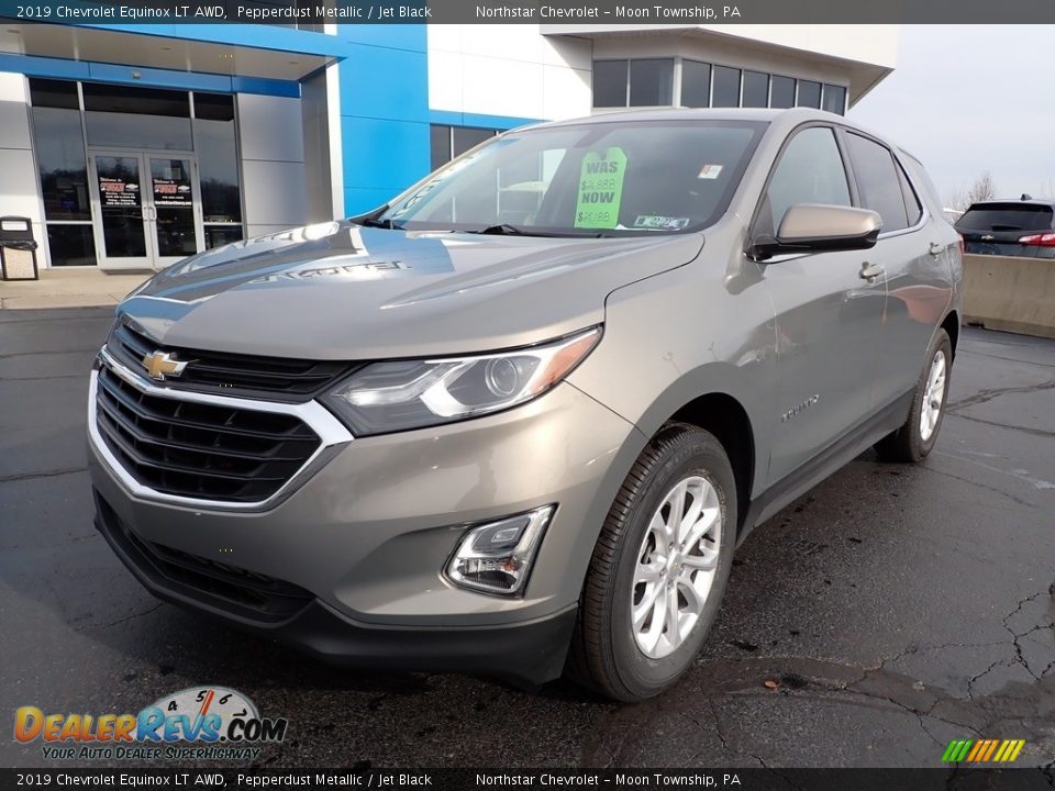 2019 Chevrolet Equinox LT AWD Pepperdust Metallic / Jet Black Photo #2