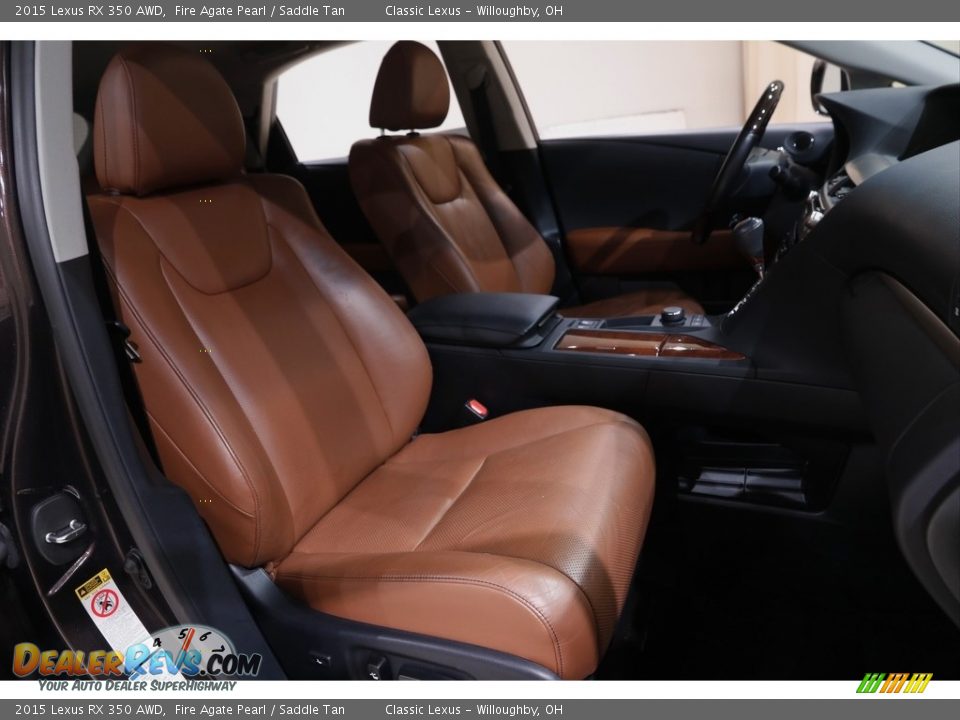 Front Seat of 2015 Lexus RX 350 AWD Photo #15