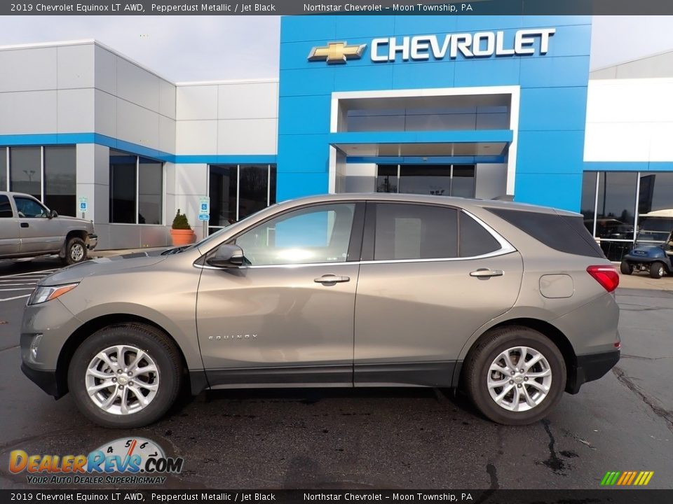 2019 Chevrolet Equinox LT AWD Pepperdust Metallic / Jet Black Photo #3