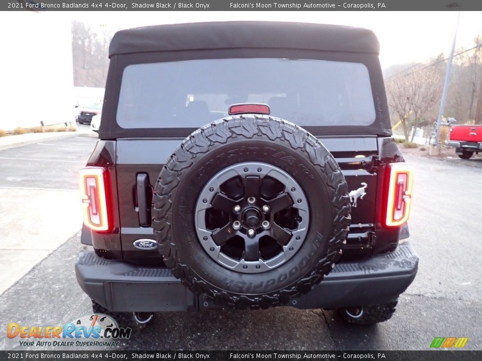 2021 Ford Bronco Badlands 4x4 4-Door Shadow Black / Black Onyx Photo #3