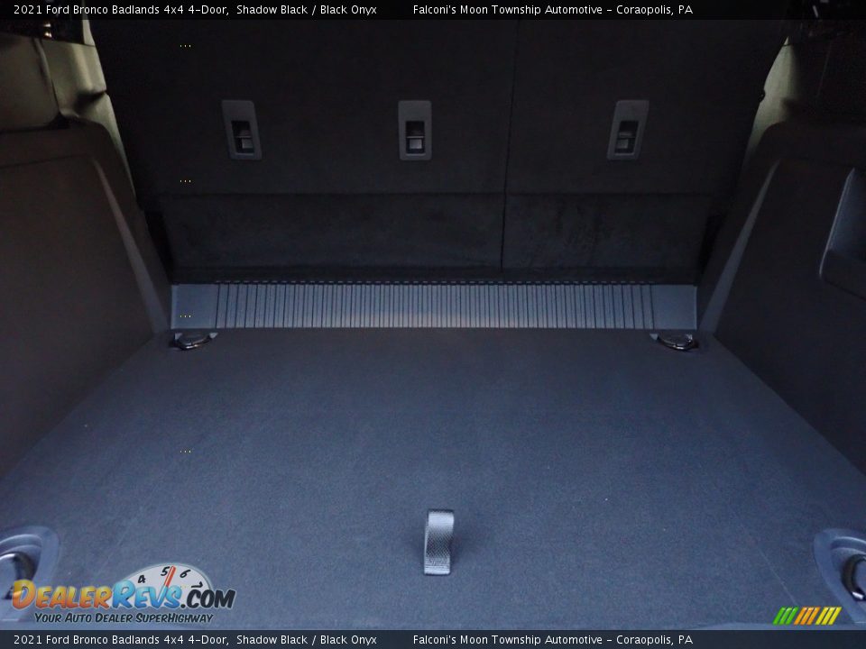 2021 Ford Bronco Badlands 4x4 4-Door Shadow Black / Black Onyx Photo #4