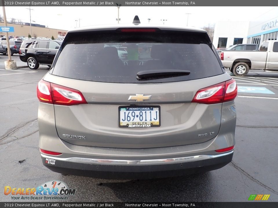 2019 Chevrolet Equinox LT AWD Pepperdust Metallic / Jet Black Photo #6