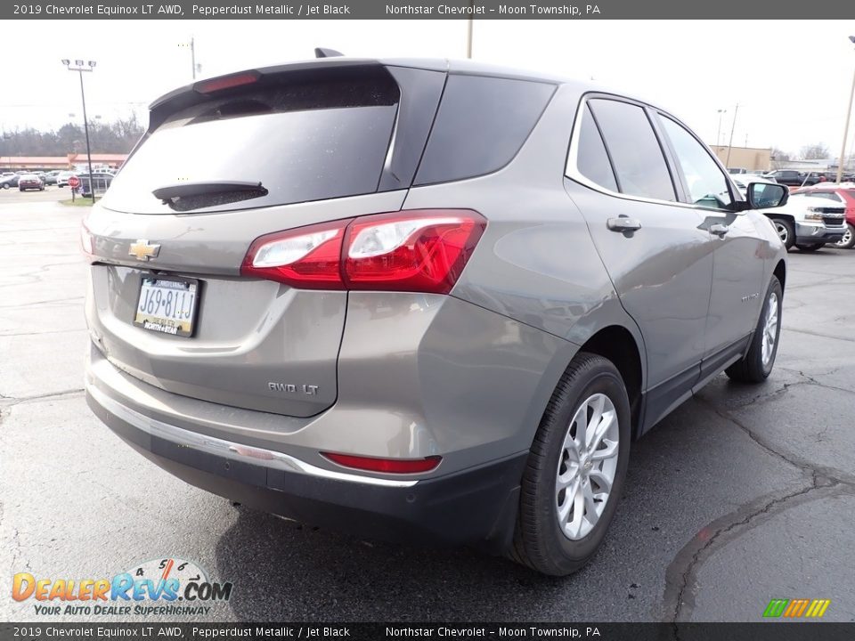 2019 Chevrolet Equinox LT AWD Pepperdust Metallic / Jet Black Photo #8