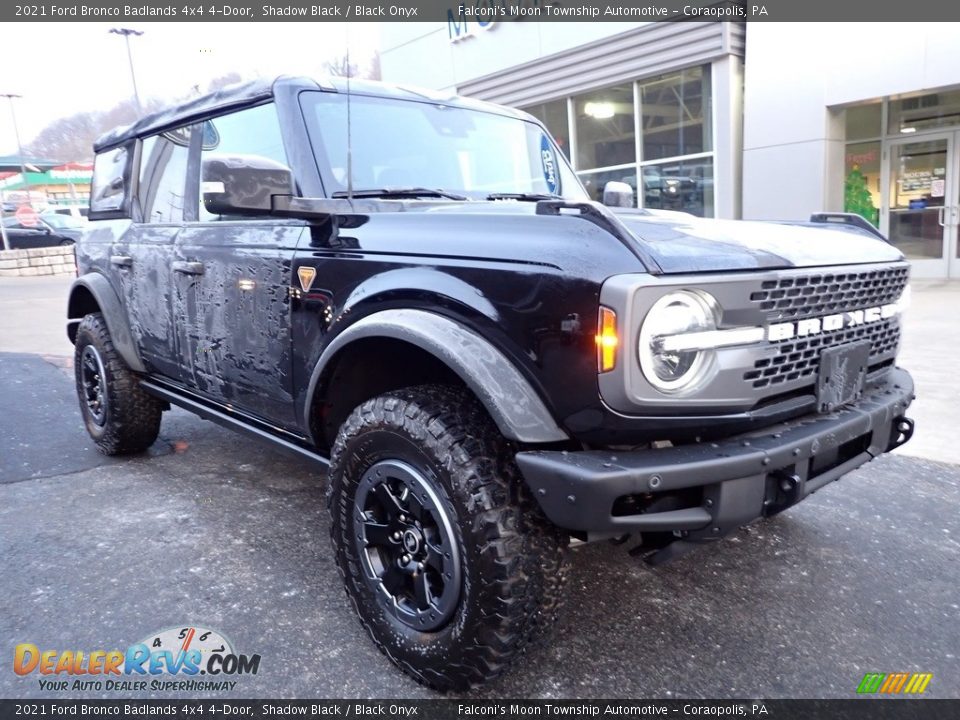 Shadow Black 2021 Ford Bronco Badlands 4x4 4-Door Photo #8