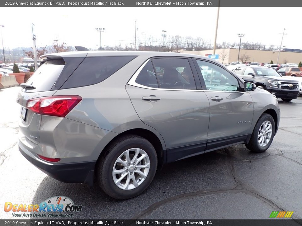 2019 Chevrolet Equinox LT AWD Pepperdust Metallic / Jet Black Photo #9