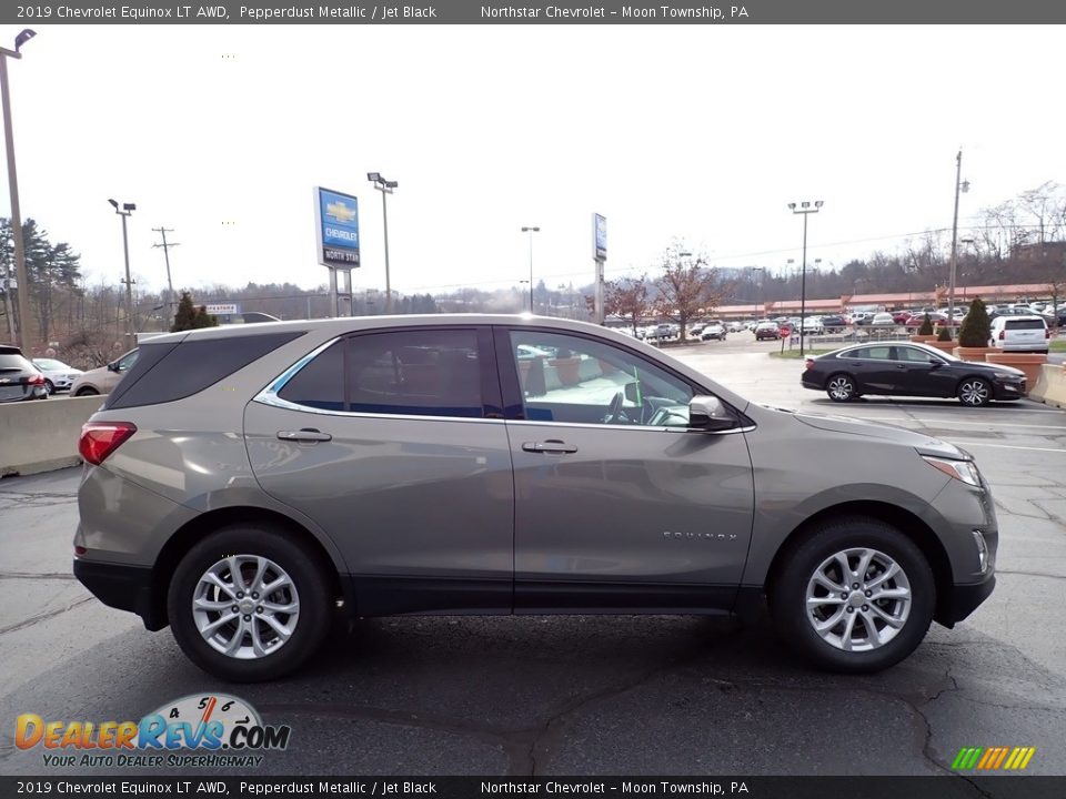 2019 Chevrolet Equinox LT AWD Pepperdust Metallic / Jet Black Photo #10