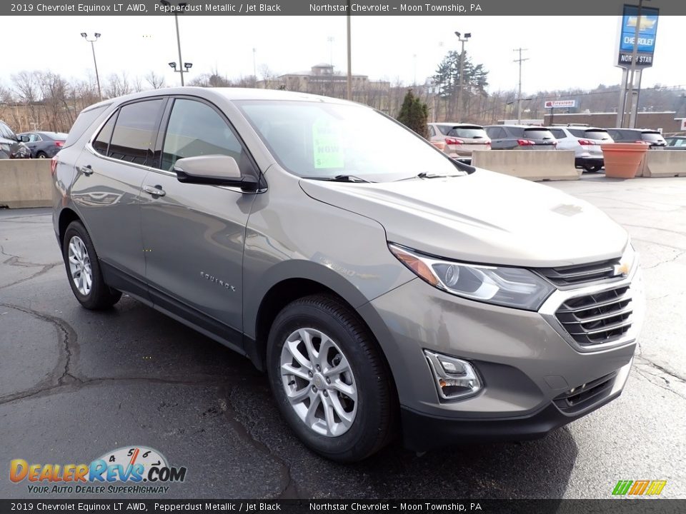 2019 Chevrolet Equinox LT AWD Pepperdust Metallic / Jet Black Photo #11