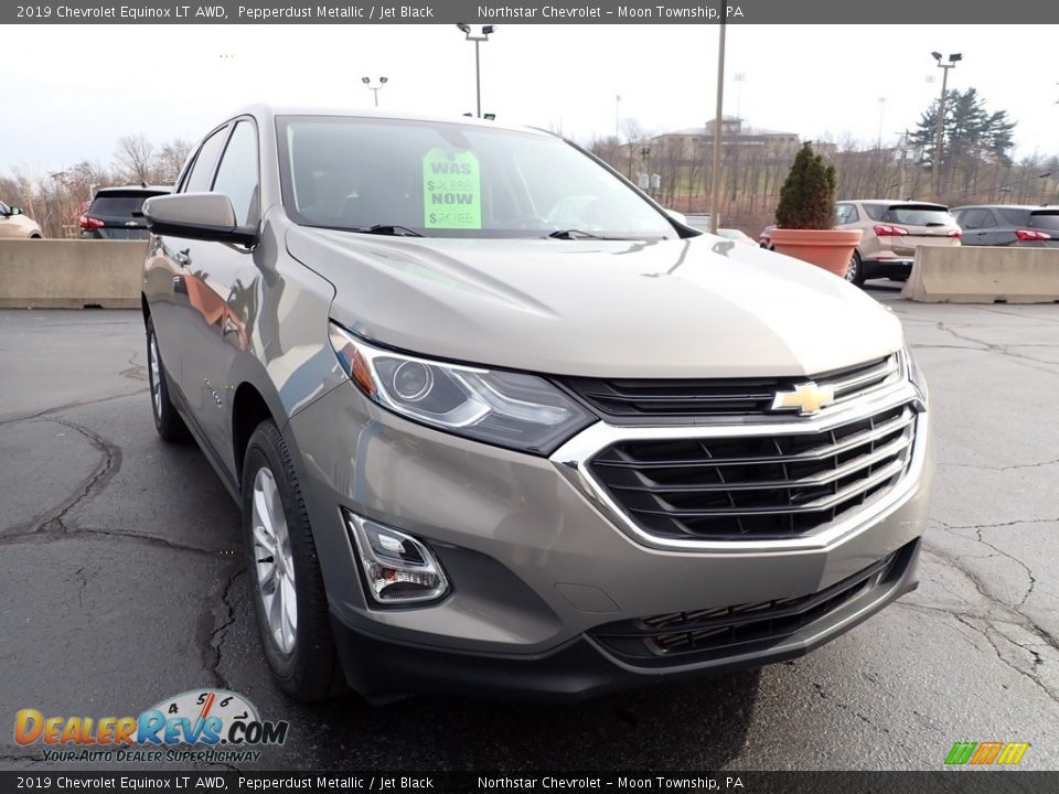 2019 Chevrolet Equinox LT AWD Pepperdust Metallic / Jet Black Photo #12