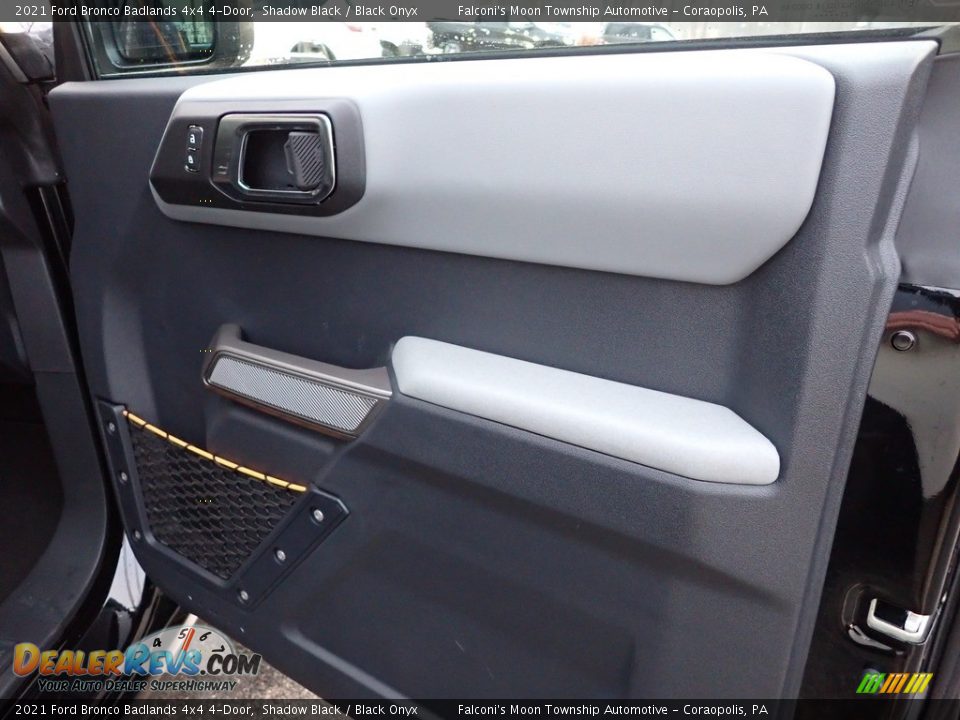 Door Panel of 2021 Ford Bronco Badlands 4x4 4-Door Photo #14