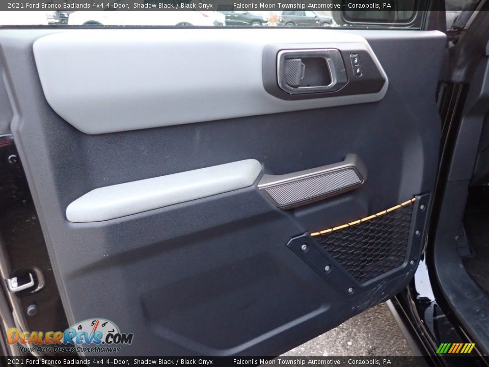 2021 Ford Bronco Badlands 4x4 4-Door Shadow Black / Black Onyx Photo #19