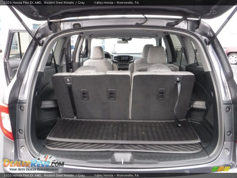 2020 Honda Pilot EX AWD Modern Steel Metallic / Gray Photo #22