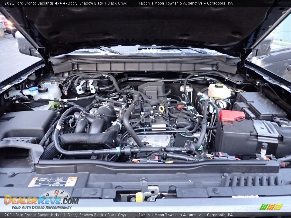2021 Ford Bronco Badlands 4x4 4-Door 2.3 Liter Turbocharged DOHC 16-Valve Ti-VCT EcoBoost 4 Cylinder Engine Photo #28