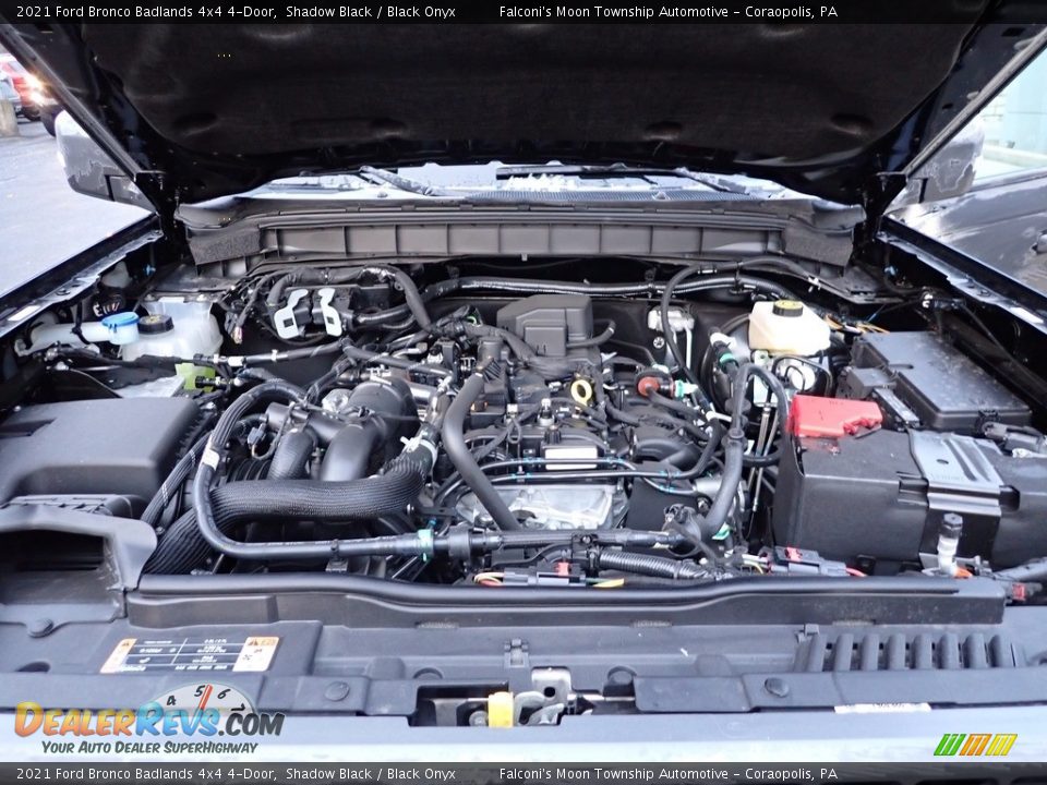 2021 Ford Bronco Badlands 4x4 4-Door 2.3 Liter Turbocharged DOHC 16-Valve Ti-VCT EcoBoost 4 Cylinder Engine Photo #28