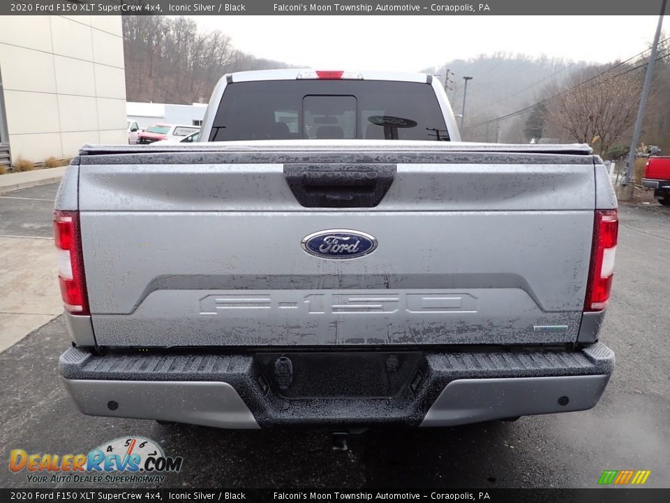 2020 Ford F150 XLT SuperCrew 4x4 Iconic Silver / Black Photo #3