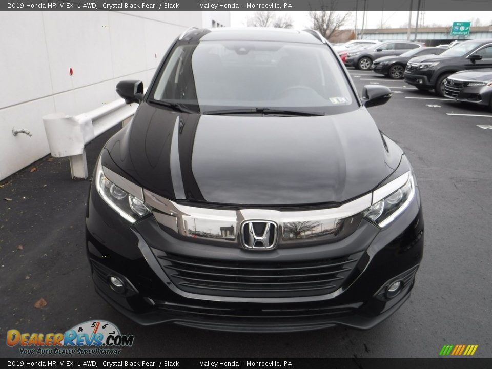 2019 Honda HR-V EX-L AWD Crystal Black Pearl / Black Photo #5