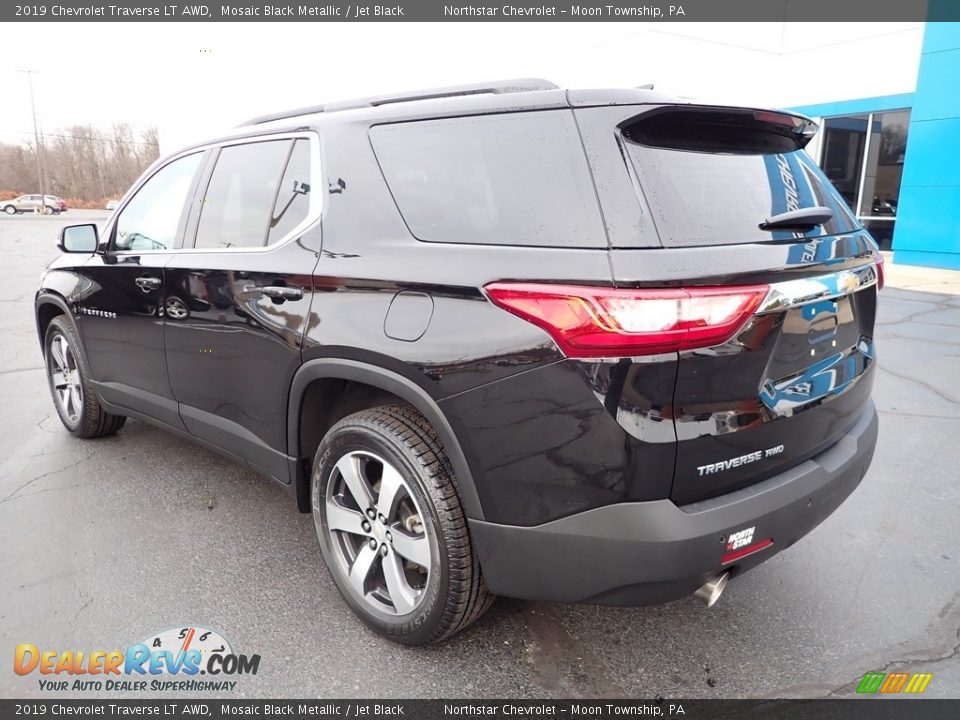 2019 Chevrolet Traverse LT AWD Mosaic Black Metallic / Jet Black Photo #4