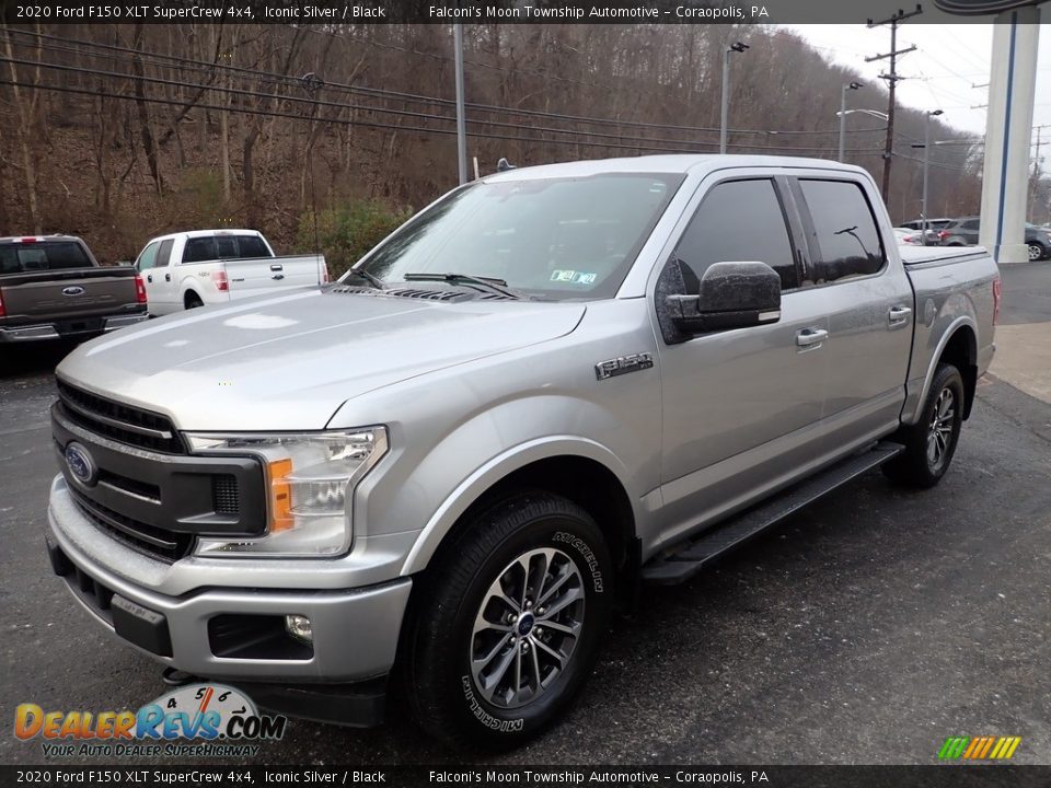 2020 Ford F150 XLT SuperCrew 4x4 Iconic Silver / Black Photo #6