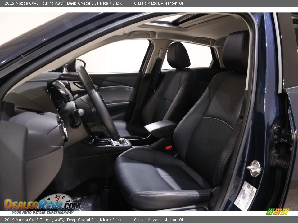 2019 Mazda CX-3 Touring AWD Deep Crystal Blue Mica / Black Photo #5