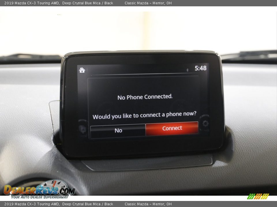 2019 Mazda CX-3 Touring AWD Deep Crystal Blue Mica / Black Photo #10