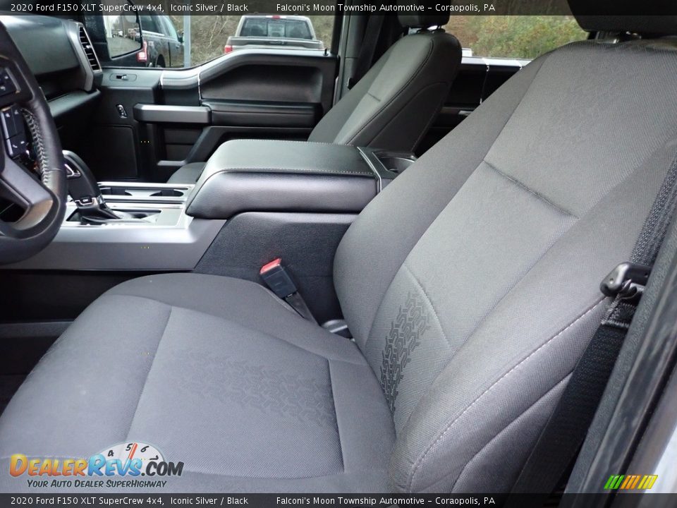 2020 Ford F150 XLT SuperCrew 4x4 Iconic Silver / Black Photo #16