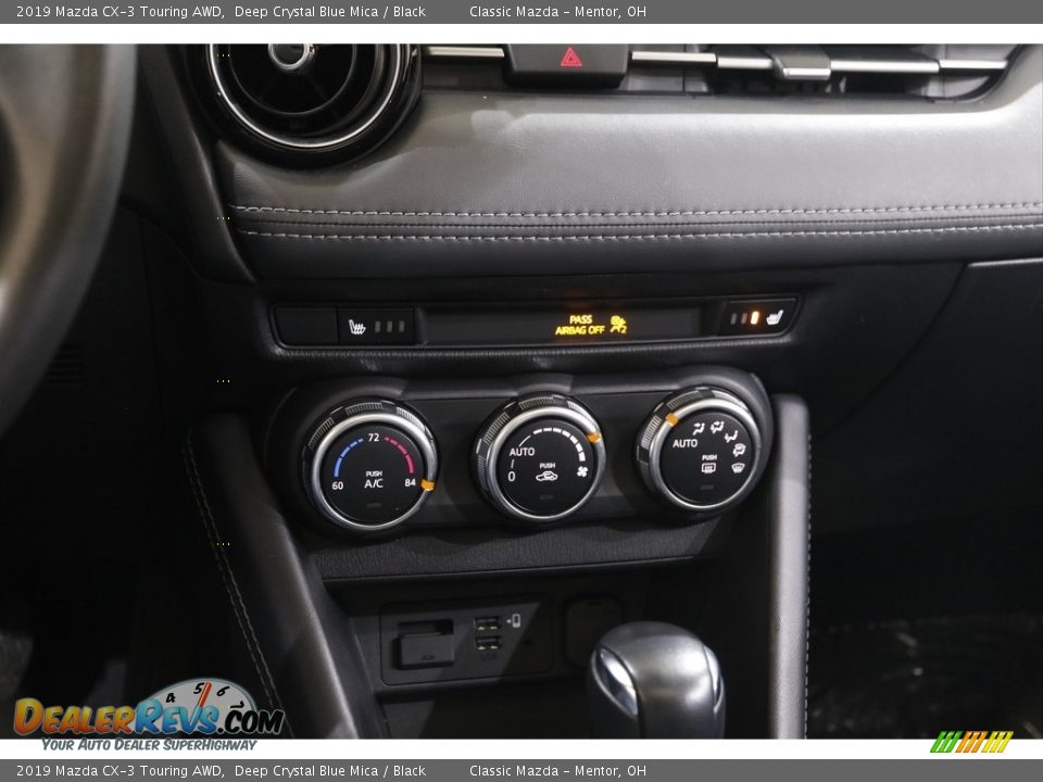 2019 Mazda CX-3 Touring AWD Deep Crystal Blue Mica / Black Photo #13