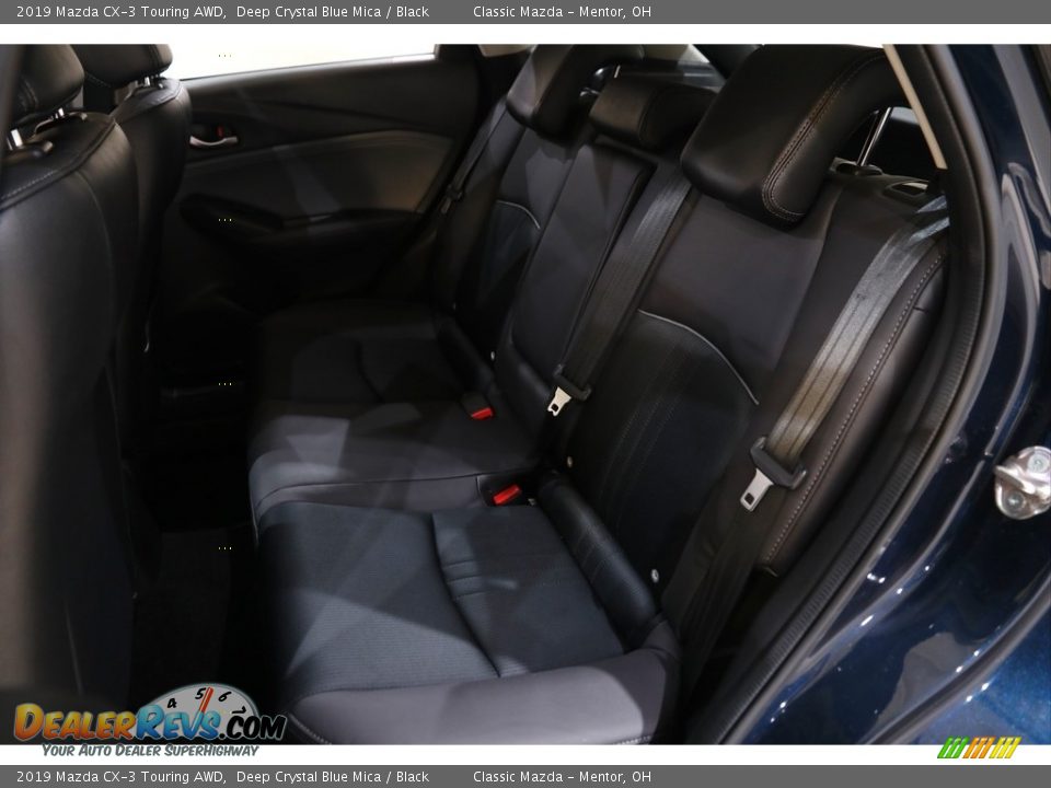 2019 Mazda CX-3 Touring AWD Deep Crystal Blue Mica / Black Photo #16
