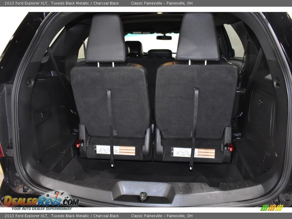 2013 Ford Explorer XLT Tuxedo Black Metallic / Charcoal Black Photo #10