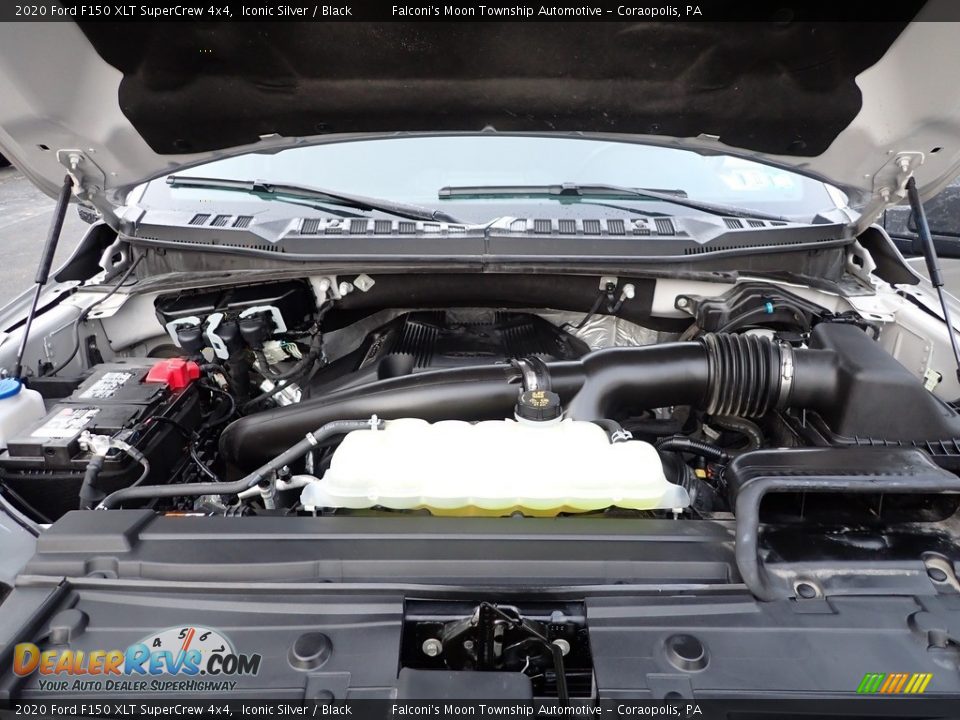 2020 Ford F150 XLT SuperCrew 4x4 Iconic Silver / Black Photo #30